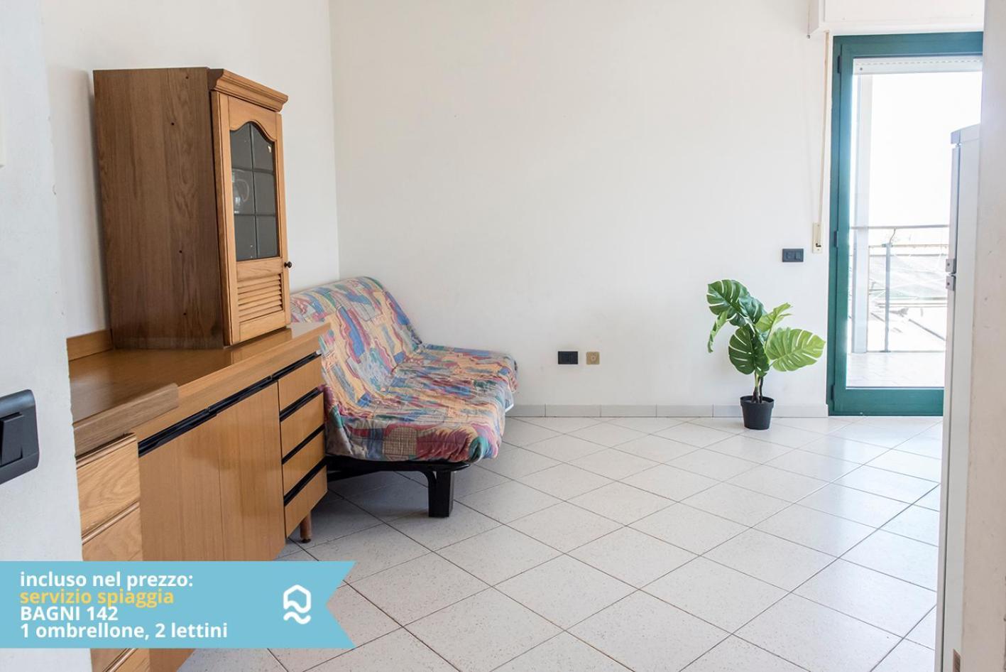 Se003 - Senigallia, Bilocale Sul Mare Con Spiaggia Apartment Luaran gambar